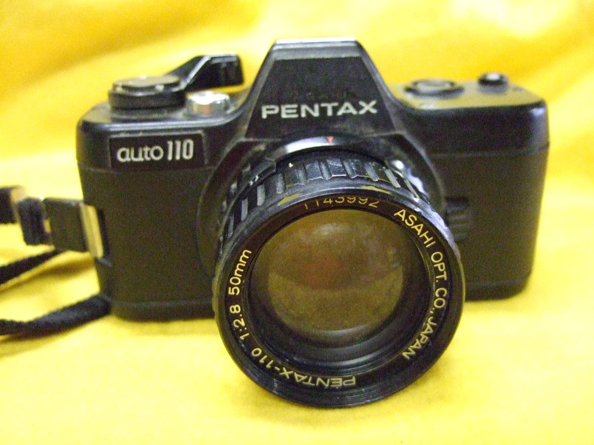 Yahoo!オークション - 珍品 ペンタックス PENTAX auto110 フィルム...