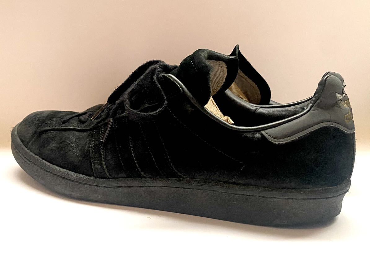 ★ adidas ★ CAMPUS 80s Core Black スウェード 29.5cm スニーカー アディダス キャンパス オール ブラック レザー