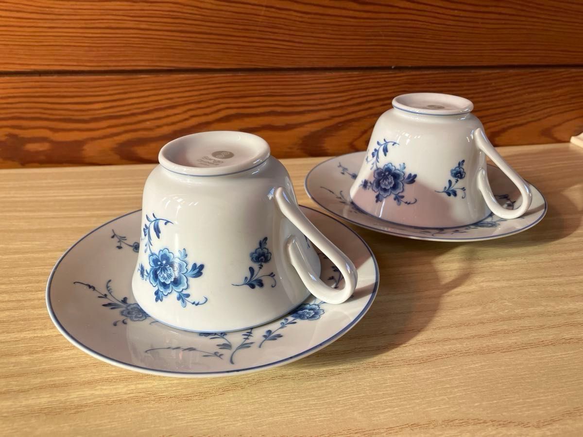 昭和レトロ】新品 Sango china Japan ペア カップ&ソーサー 昭和レトロ】新品 Sango china Japan ペア カップ&ソーサー