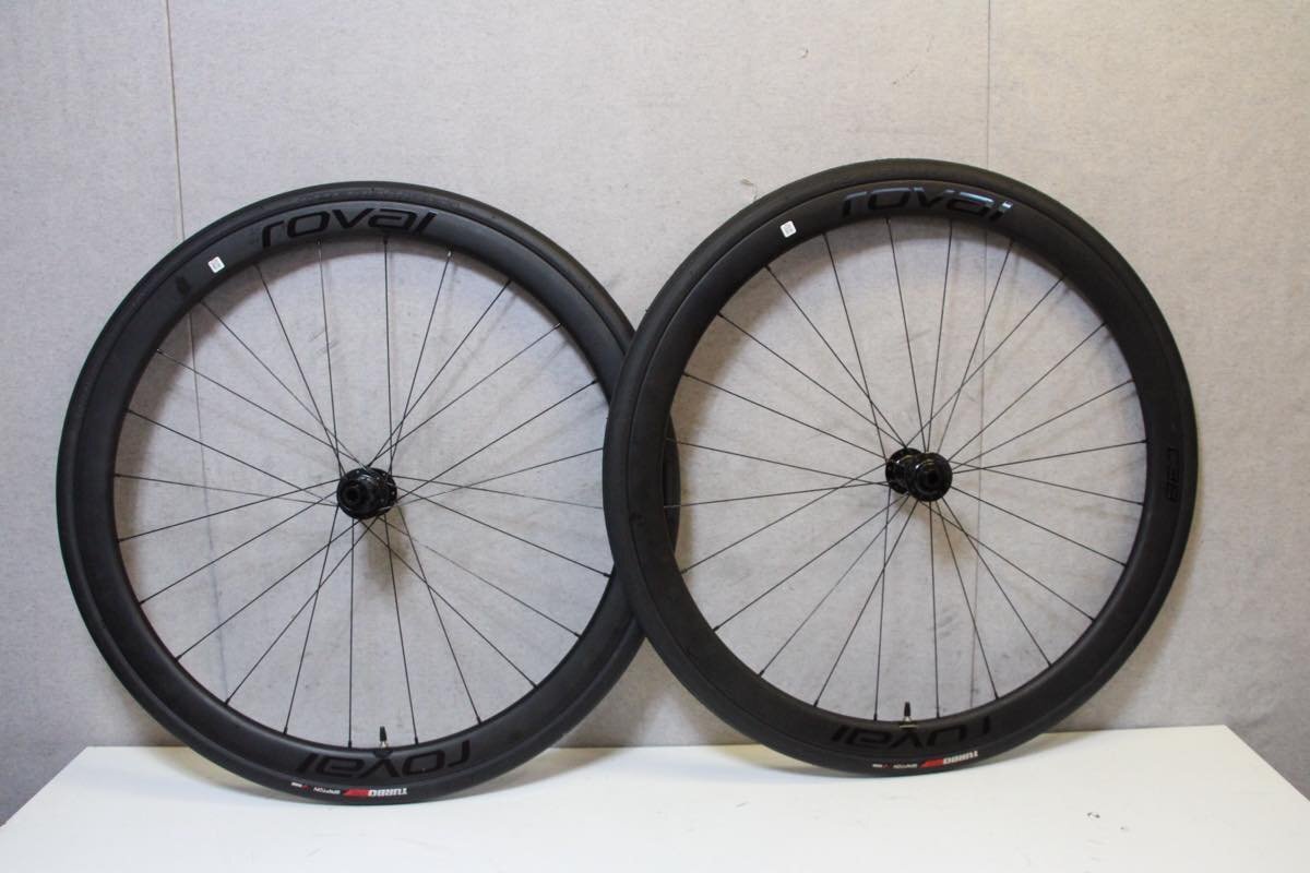 希少e-BIKE用! ○Roval ロヴァール C38 DISC BOOST シマノフリー 11s対応 クリンチャー チューブレス カーボンホイールセット