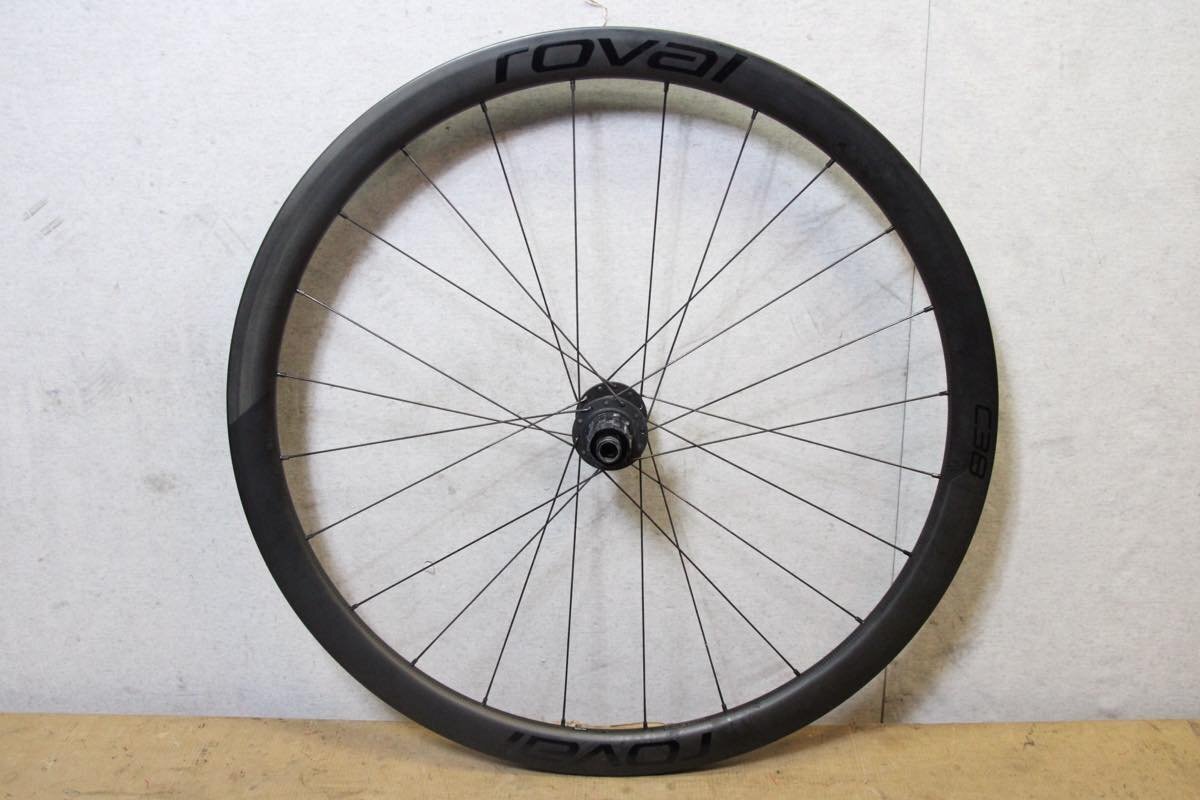 ○ROVAL ロヴァール C38 DISC シマノフリー 11s対応 クリンチャー チューブレス リアホイール 美品