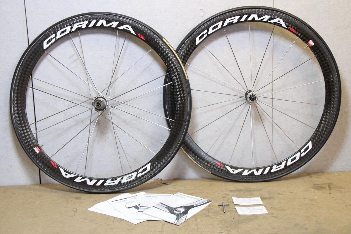 値下げ!○CORIMA コリマ AERO PLUS シマノフリー 11s対応 チューブラー カーボンホイールセット