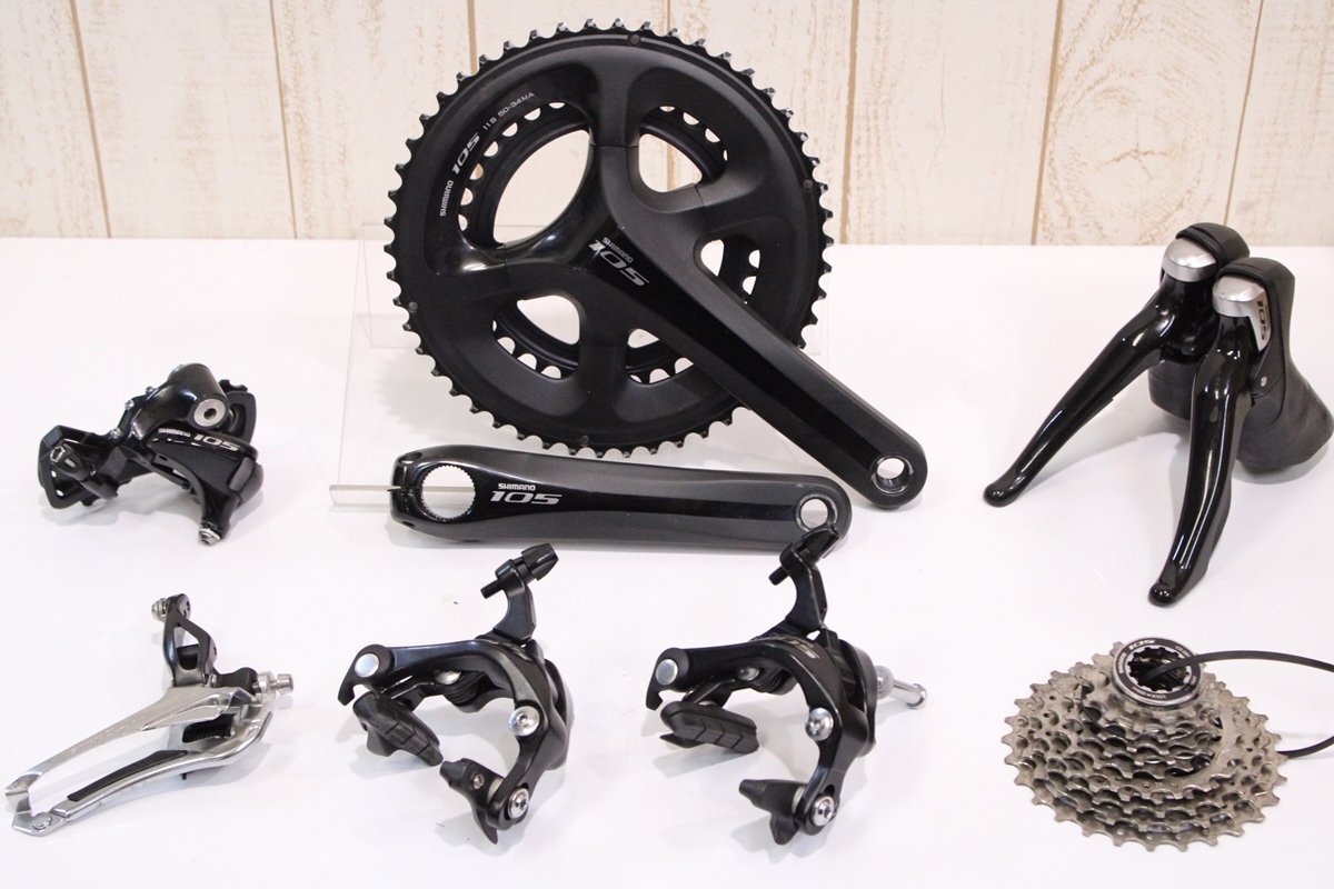 ★SHIMANO シマノ 5800シリーズ 105 2x11s リムブレーキ グループセット 165mm 50/34T