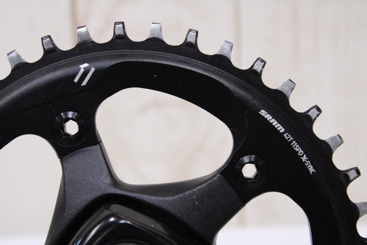 SRAM スラム Rival1 GXP X-SYNC 172.5mm 42T 1x11s フロント SRAM スラム Rival1 GXP X-SYNC 172.5mm 42T 1x11s フロント