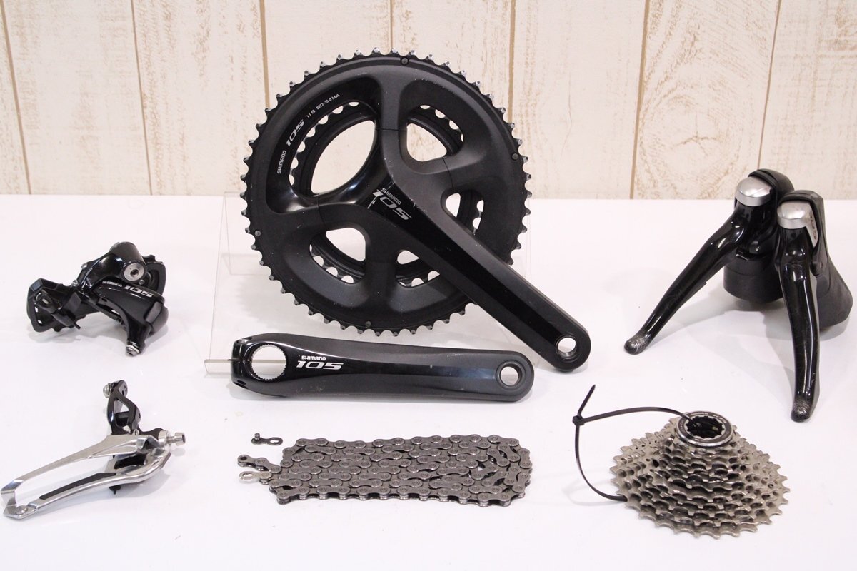 ★SHIMANO シマノ 5800シリーズ 105 2x11s グループセット 165mm 50/34T