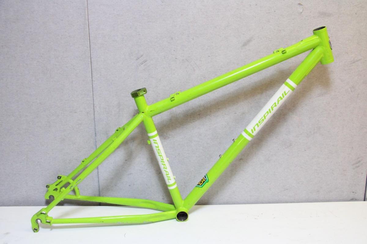 【送料無料ライン/39ショップ】 インスピレイル □INSPIRAIL 鈴木雷太 410mm/Mサイズ MTBフレーム 26inch クロモリ 853 Reynolds マウンテンバイク