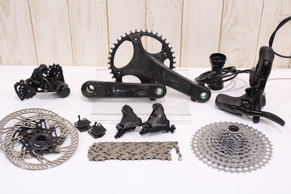 ★Campagnolo カンパニョーロ EKAR 1x13s 油圧ディスクブレーキ グループセット 4アーム 170mm 40T