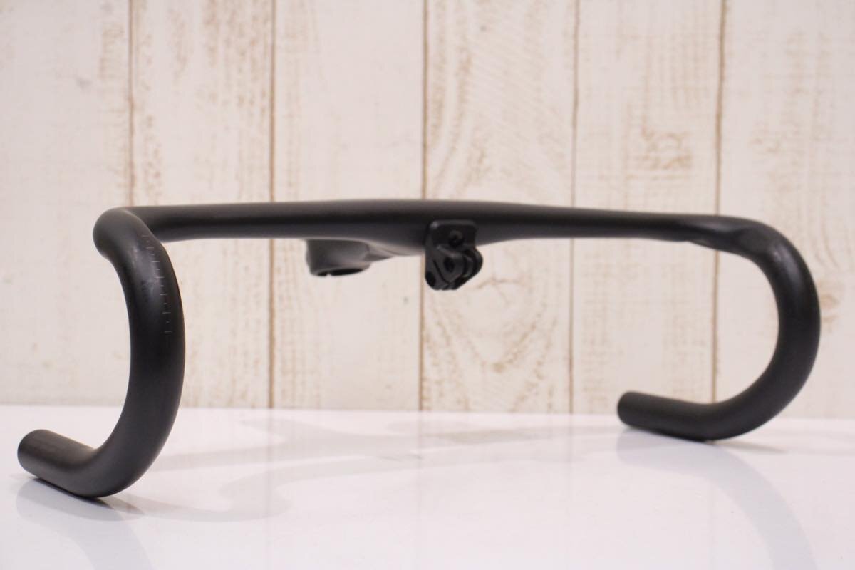 完璧わいふによる OCLV x VR-C RSL AEOLUS ボントレガー ★BONTRAGER CARBON 極上品 -7度リコール対策品 400mm(C-C) ステム一体型カーボンドロップハンドル ドロップハンドル