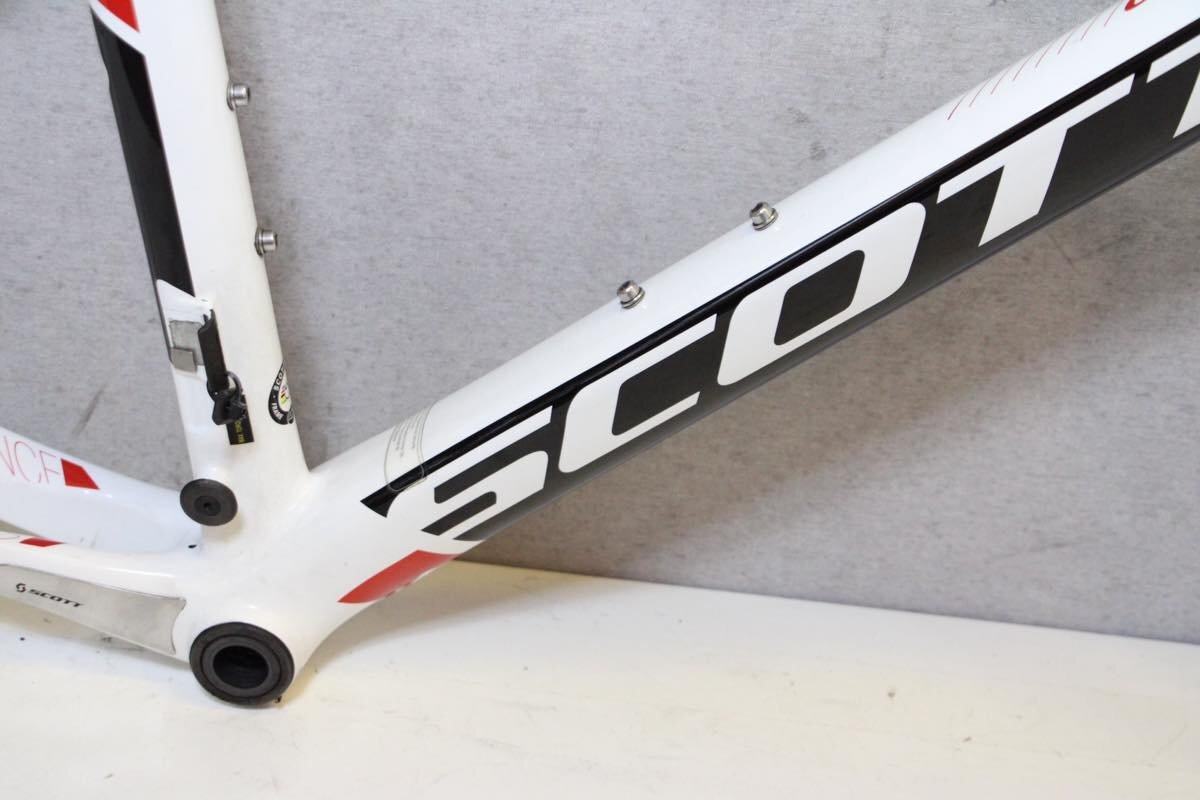 柔らかい □SCOTT スコット FOIL10 カーボンフレーム 2015年 M/54size ロードバイク