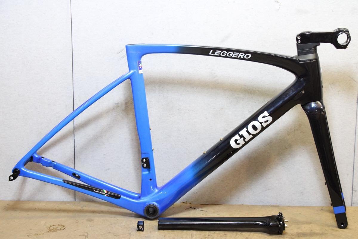 □GIOS ジオス LEGGERO カーボンフレーム 2024年 500size 超美品 □GIOS ジオス LEGGERO カーボンフレーム 2024年 500size 超美品