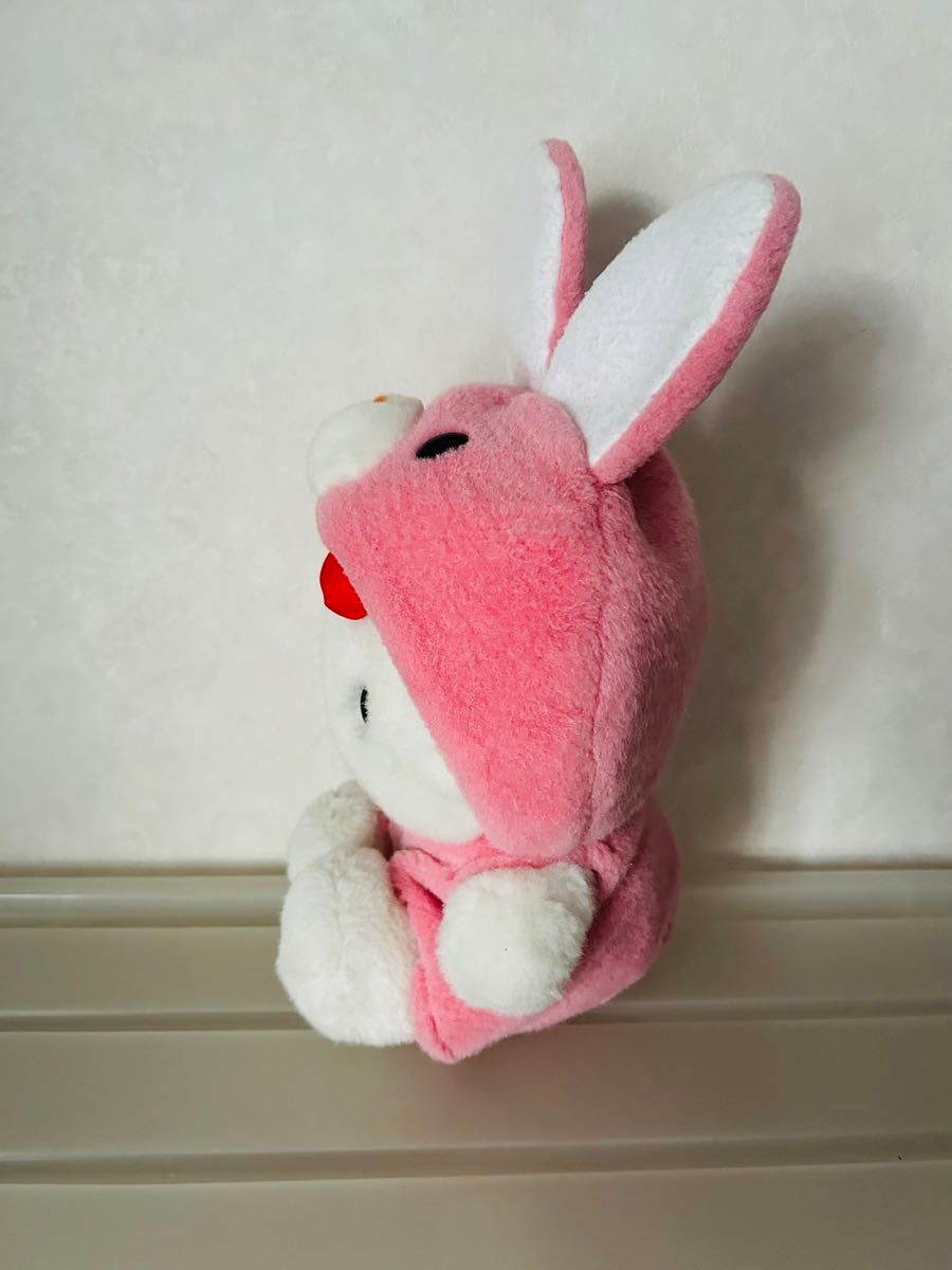 サンリオ キティちゃん ウサギかぶりもの ぬげます 高さ25cm サンリオ キティちゃん ウサギかぶりもの ぬげます 高さ25cm