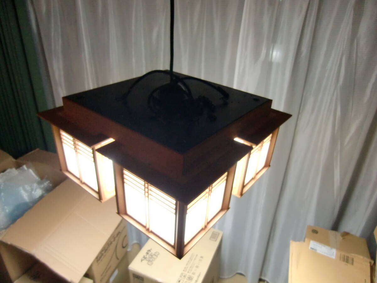 定価10万 KOIZUMI ACN 615 283 和風蛍光灯 和風シャンデリア 和風 定価10万 KOIZUMI ACN 615 283 和風蛍光灯 和風シャンデリア 和風