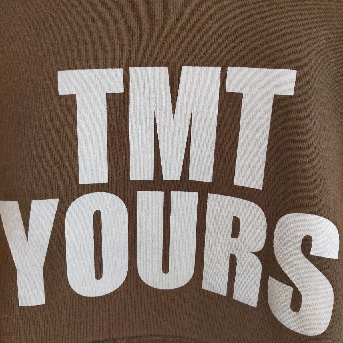 TMT YOURS BIG3 スウェット プルオーバーパーカー 木村拓哉 TMT YOURS BIG3 スウェット プルオーバーパーカー 木村拓哉