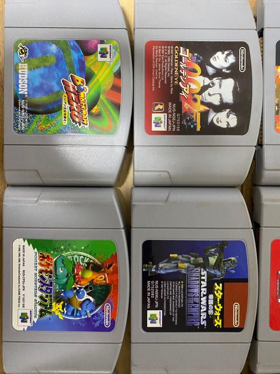 ニンテンドー64 ソフト 振動パック 64GBパック 動作未確認 ニンテンドー64 ソフト 振動パック 64GBパック 動作未確認