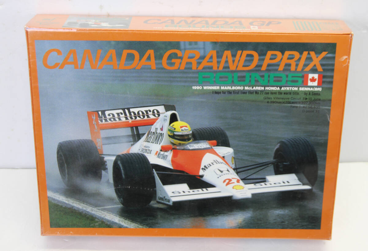 F1 アイルトン セナ パズル 完成品 当時物 アイルトンセナ 1990年 F1 カナダGP ラウンド5 1000