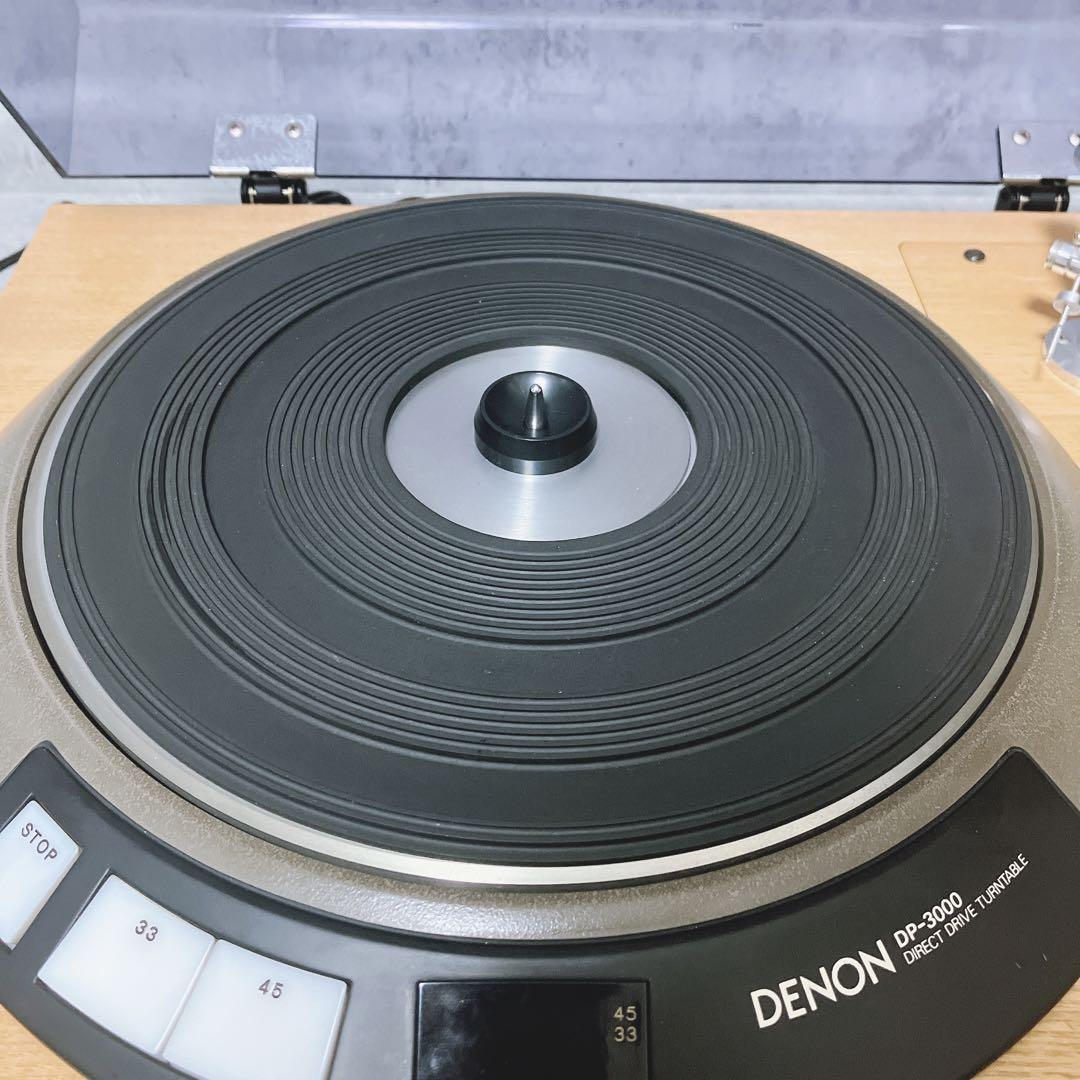 希少・美品】デノン ターンテーブル DP-3000 + DK-100F DENON 希少・美品】デノン ターンテーブル DP-3000 + DK-100F DENON