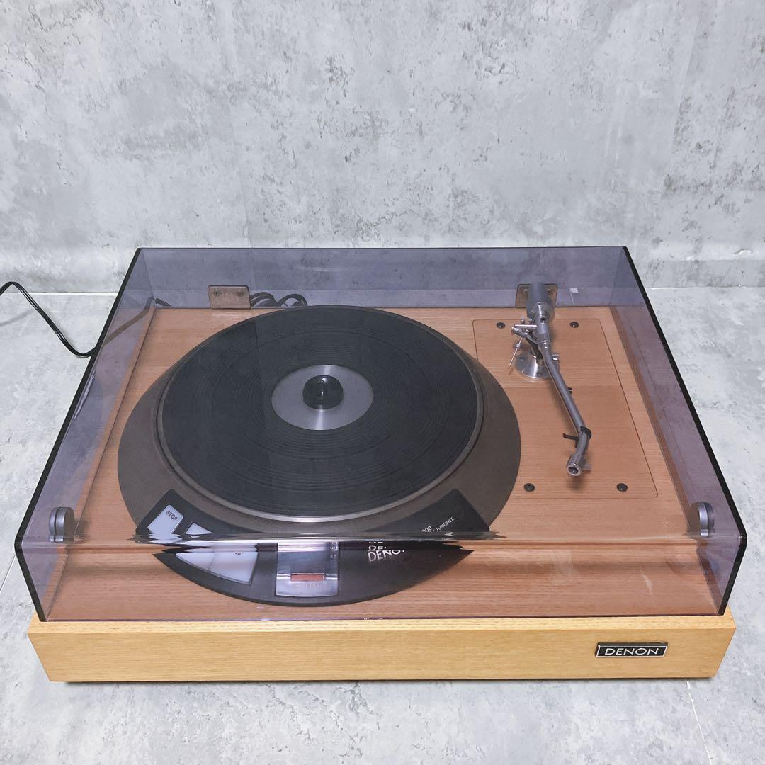 希少・美品】デノン ターンテーブル DP-3000 + DK-100F DENON 希少・美品】デノン ターンテーブル DP-3000 + DK-100F DENON