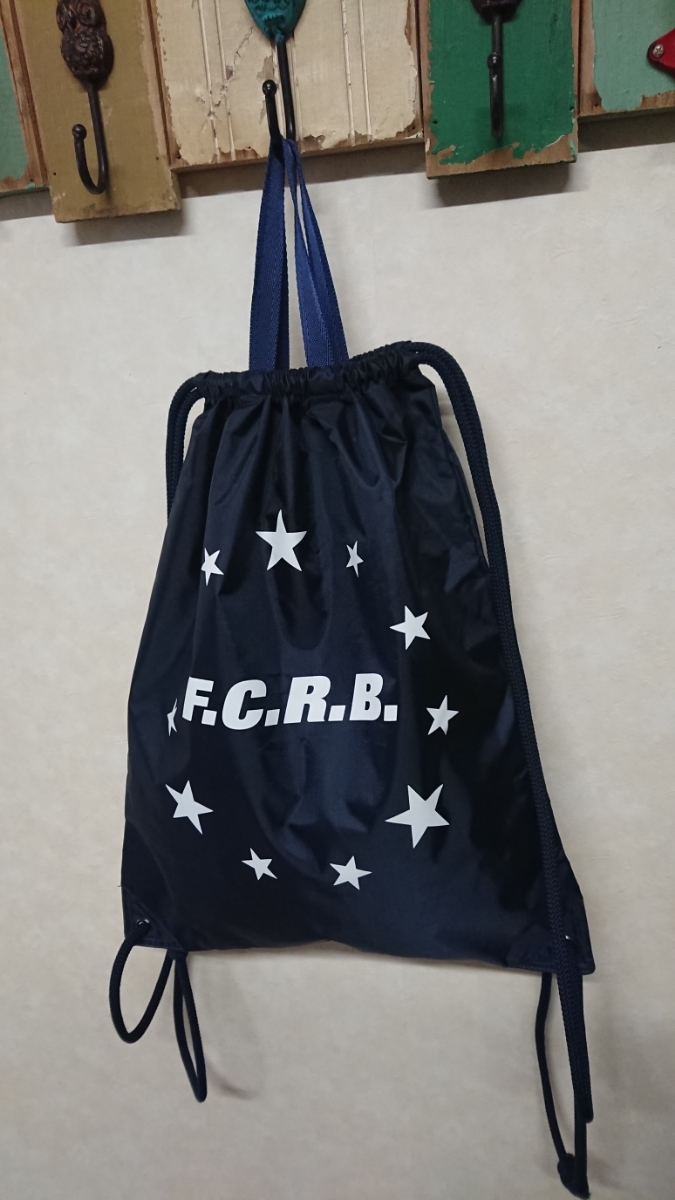 F.C.R.B. Real bristol/ナップサック 星柄スターロゴ バッグリュック FCRBナイキ_画像1