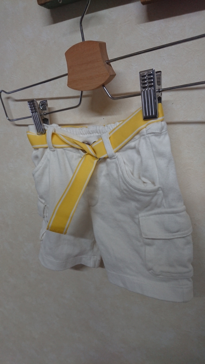  Ralph Lauren /RALPH LAUREN Short white pants half shorts 70