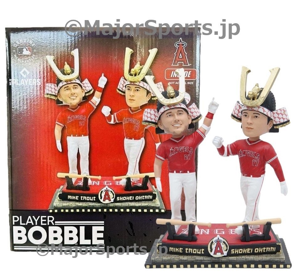 [MS] large . sho flat + trout 2023 year Home Ran helmet double * Bob ru head doll new goods boxed 288 piece limitation complete sale goods Bubble head yawing doja-s