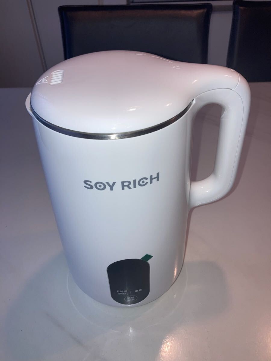 豆乳メーカー ソイリッチ SOY RICH DJ10B-P27E 使用2回|Yahoo 豆乳メーカー ソイリッチ SOY RICH DJ10B-P27E 使用2回|Yahoo