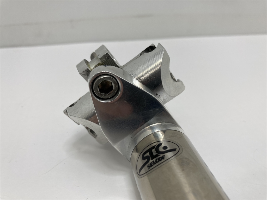 下松)SELCOF セルコフ TITANIO チタンシートポスト 27.2mm 現状 下松)SELCOF セルコフ TITANIO チタンシートポスト 27.2mm 現状