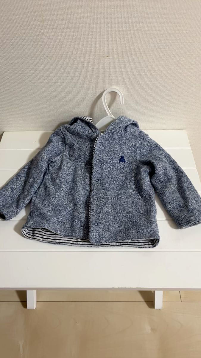 Baby Gap フードに耳付きパーカー 80cm