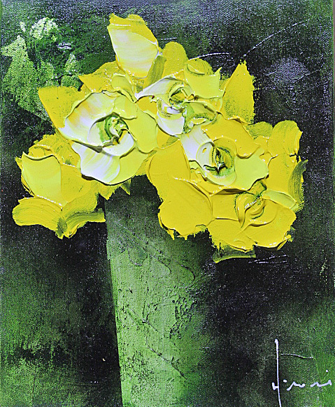 SAKURAYA】真作保証【薔薇/人気実力画家 物凄 立川広巳】一枚の SAKURAYA】真作保証【薔薇/人気実力画家 物凄 立川広巳】一枚の