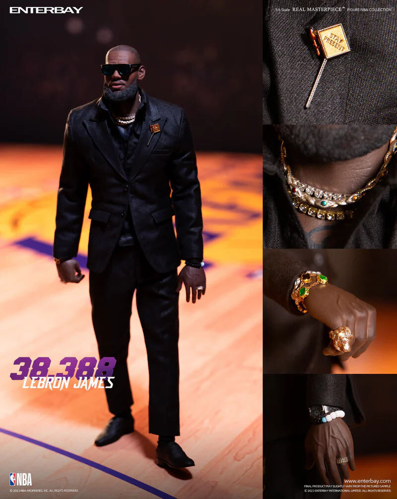 ENTERBAY 1/6 NBA レブロン ジェームズ スペシャル.Ver 未開封 ENTERBAY 1/6 NBA レブロン ジェームズ スペシャル.Ver 未開封