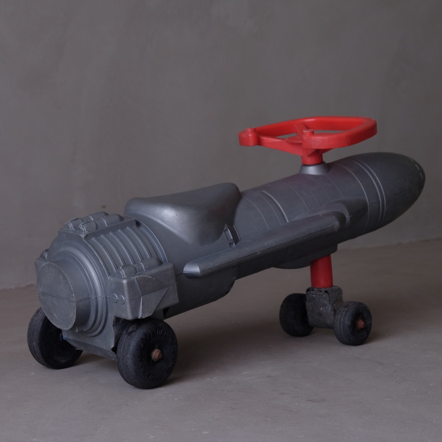 【当店一番人気】 Yahoo!オークション - 03161 TAKATOKU ロケット 乗用玩具 乗用玩具