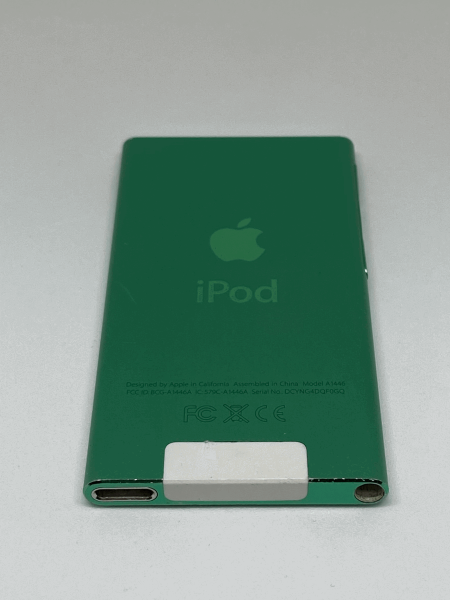 新品バッテリー交換済み nanoシリーズ最終モデル】 Apple iPod