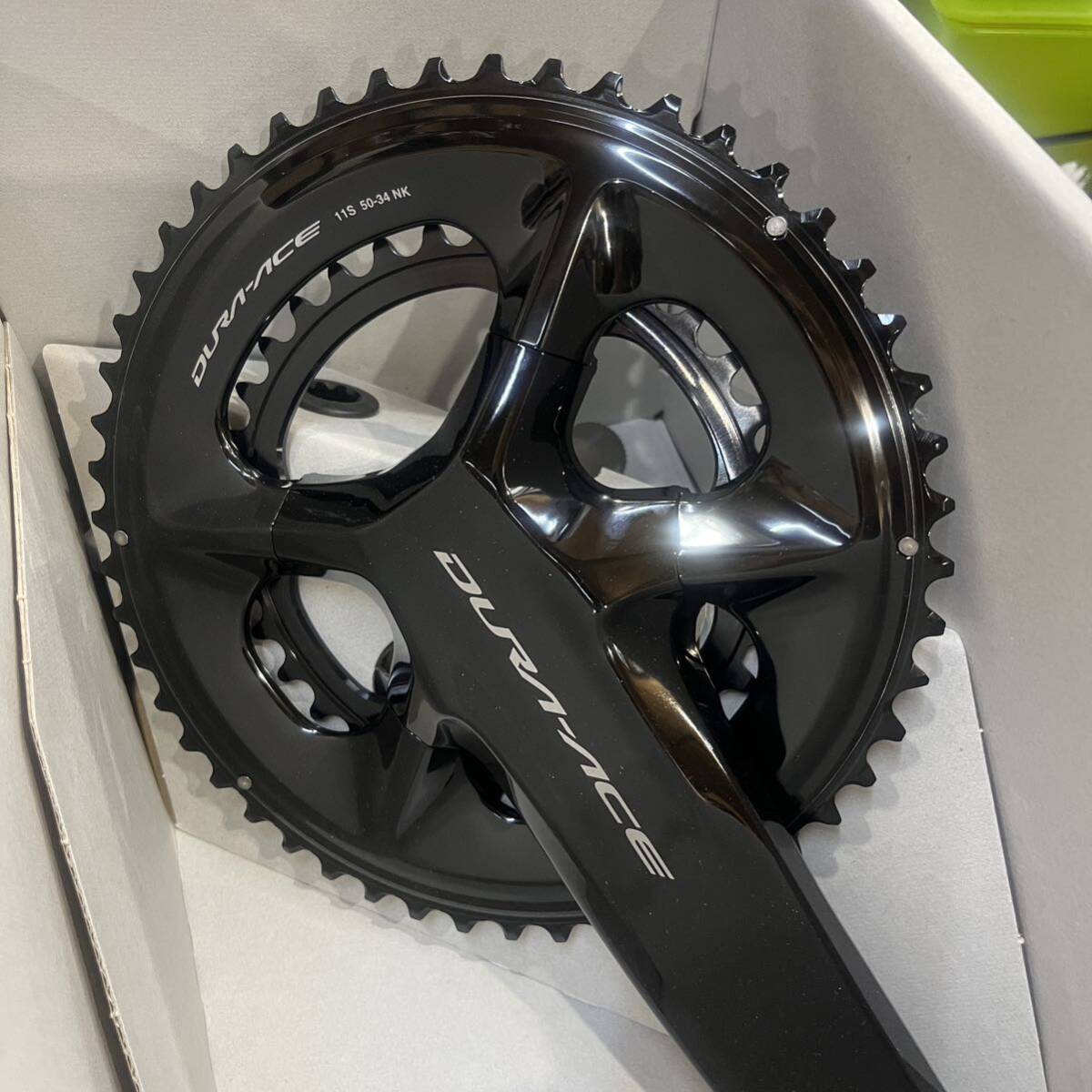 Shimano シマノ デュラエース 　FC-09(FC-9000/R9100) リコール代替品クランク 新品未使用 50-34T 165mm 11S