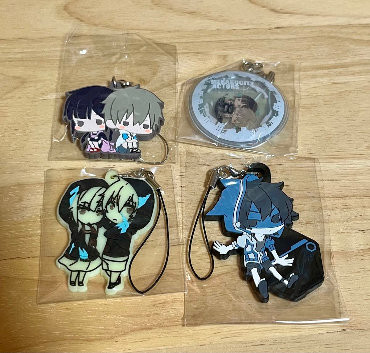 カゲロウプロジェクト カゲプロ アクリルキーホルダー ヒビヤ カゲロウプロジェクト ヒビヤ ヒヨリ グッズ4点セット カゲプロ