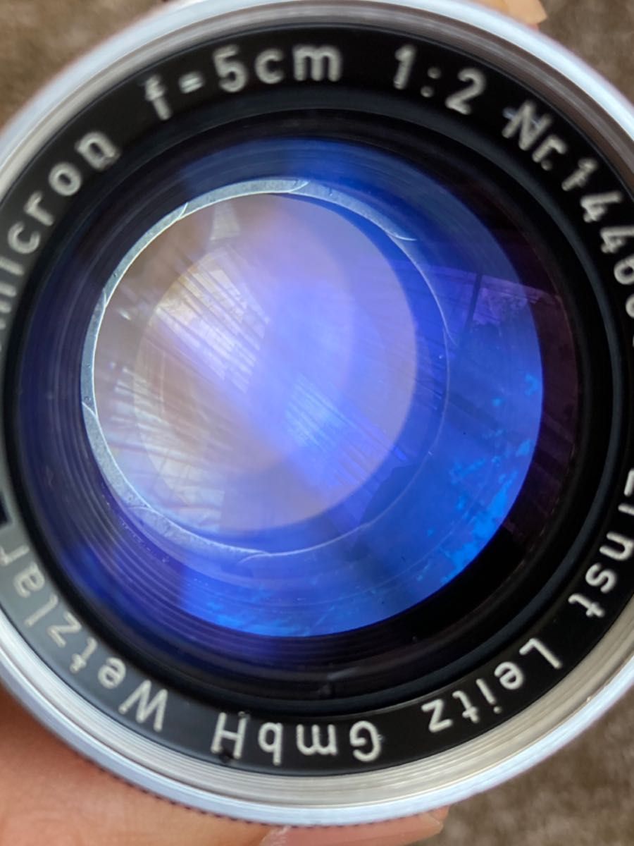 OH済み ズミクロン 50mm F2 Leica summicron 1 2/50 固定鏡胴 OH済み ズミクロン 50mm F2 Leica summicron 1 2/50 固定鏡胴