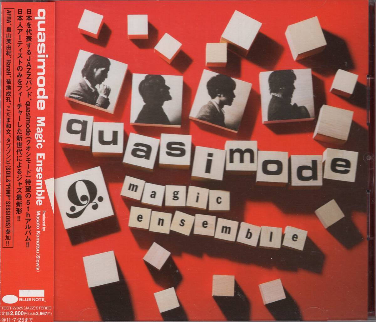 CD) QUASIMODE magic ensemble クオシモード_画像1