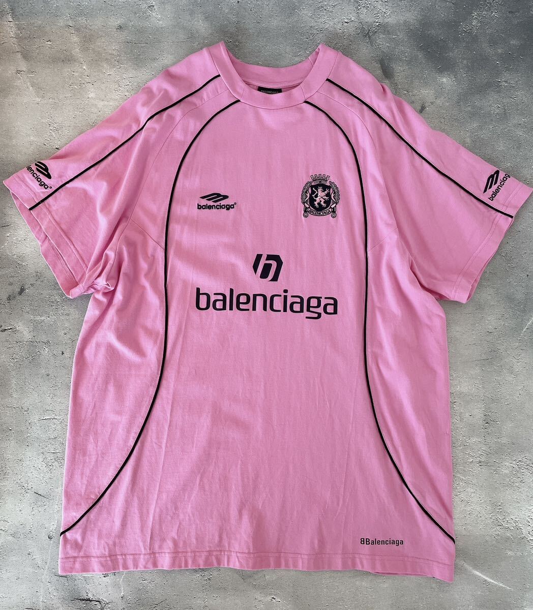 2024SS BALENCIAGA バレンシアガ PARIS SOCCER Tシャツ 2024SS BALENCIAGA バレンシアガ PARIS SOCCER Tシャツ