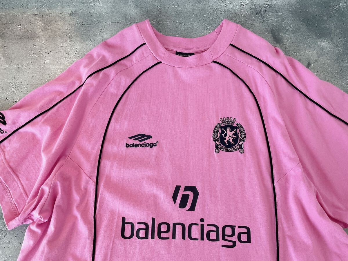 2024SS BALENCIAGA バレンシアガ PARIS SOCCER Tシャツ 2024SS BALENCIAGA バレンシアガ PARIS SOCCER Tシャツ