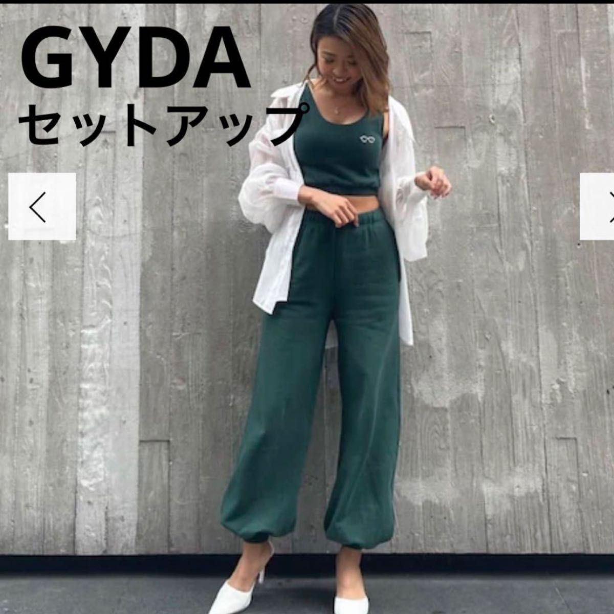 GYDA セットアップ SUNGLASSES PATCH スウェット 緑|Yahoo GYDA セットアップ SUNGLASSES PATCH スウェット 緑|Yahoo