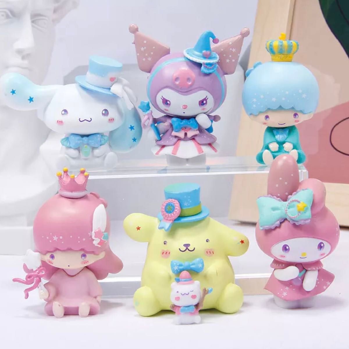 新品 MINISO 海外限定 サンリオ フィギュア セット ポムポム 新品 MINISO 海外限定 サンリオ フィギュア セット ポムポム