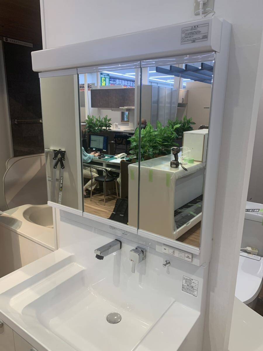 No.600733 ハウステック COCOSH 洗面化粧台 W900 住宅展示場 No.600733 ハウステック COCOSH 洗面化粧台 W900 住宅展示場