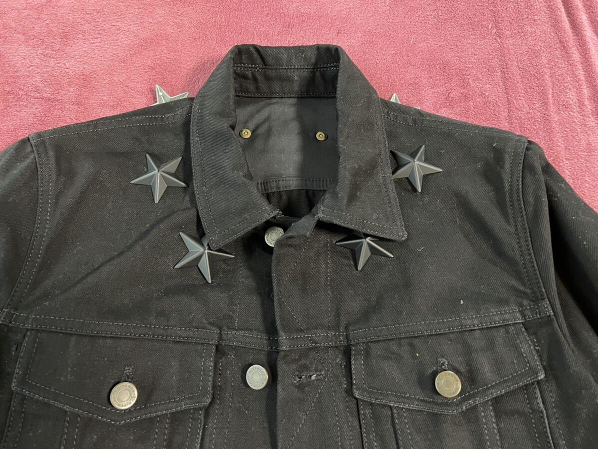 ジバンシー スタースタッズ デニムジャケット サイズM ジバンシイ ジバンシー スタースタッズ デニムジャケット サイズM ジバンシイ