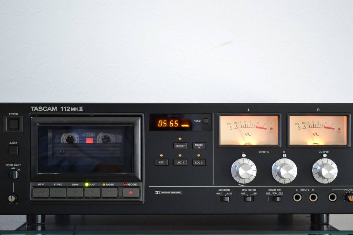 *** professional specification TASCAM 112 MKⅡ working properly goods high class cassette deck ***