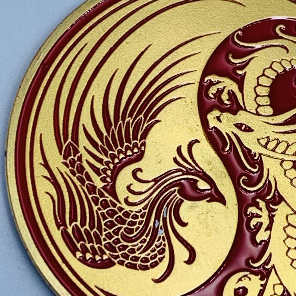 金鍍金鳳凰龍図 金鍍金鳳凰龍図 金鍍金鳳凰龍図 - 絵画