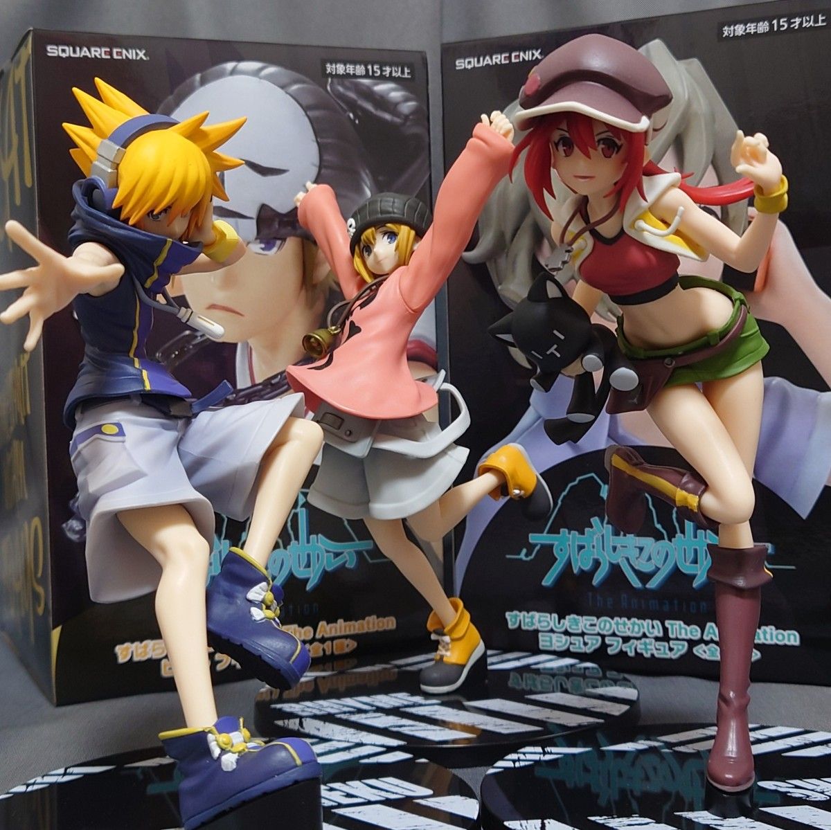 すばらしきこのせかい The Animation フィギュア 全5種 まとめ すばらしきこのせかい The Animation フィギュア 全5種 まとめ