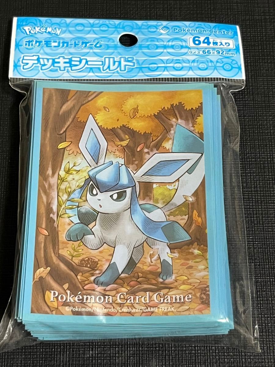 ポケモンカード デッキシールド スリーブ グレイシア リーフィア ポケモンカード デッキシールド スリーブ グレイシア リーフィア