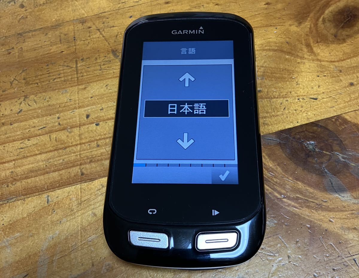 GARMIN Edge 1000j 本体のみ、ちょっと難あり。