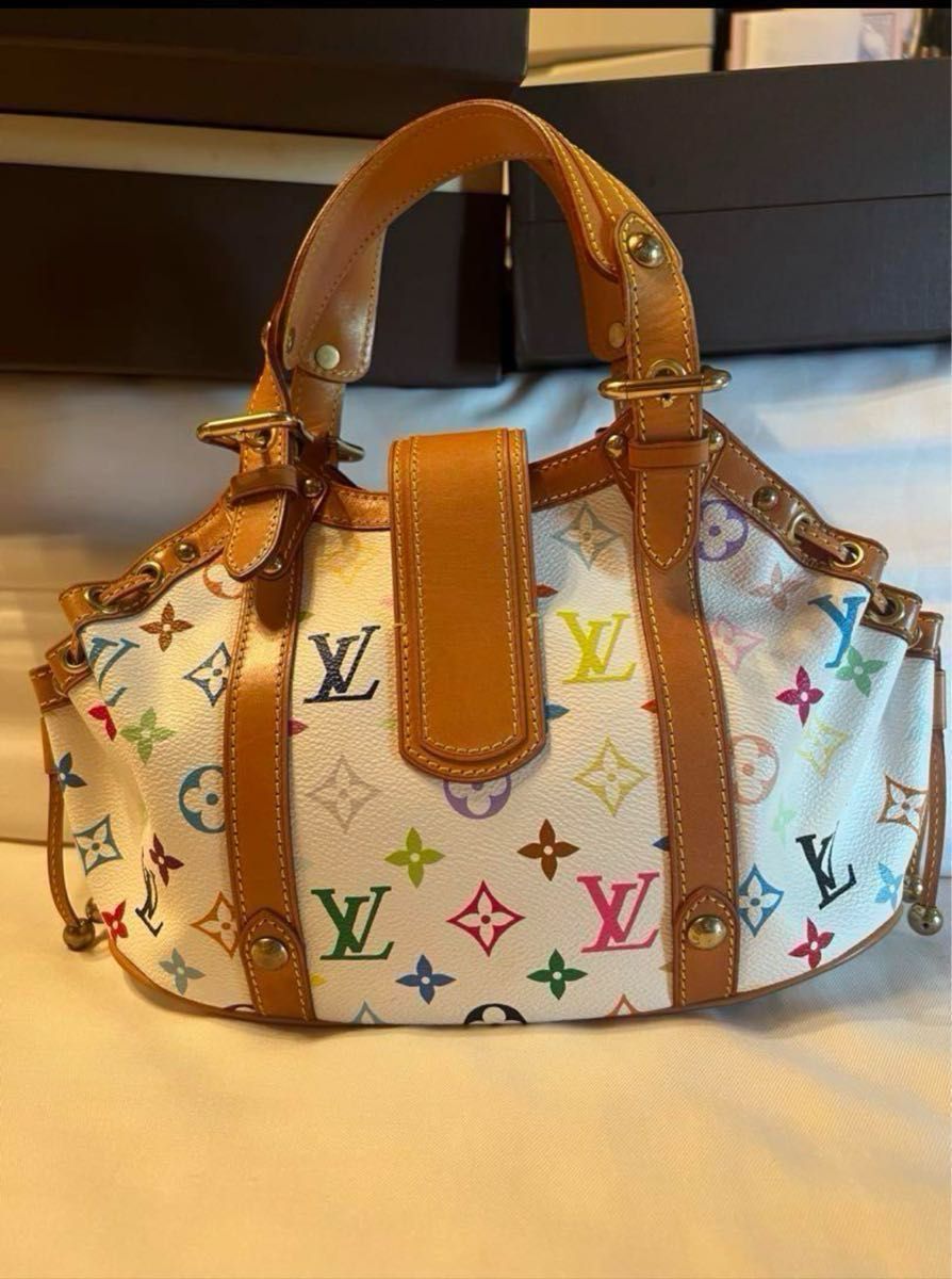 美品 LOUIS VUITTON/ルイヴィトン モノグラムマルチカラー テダ 美品 LOUIS VUITTON/ルイヴィトン モノグラムマルチカラー テダ