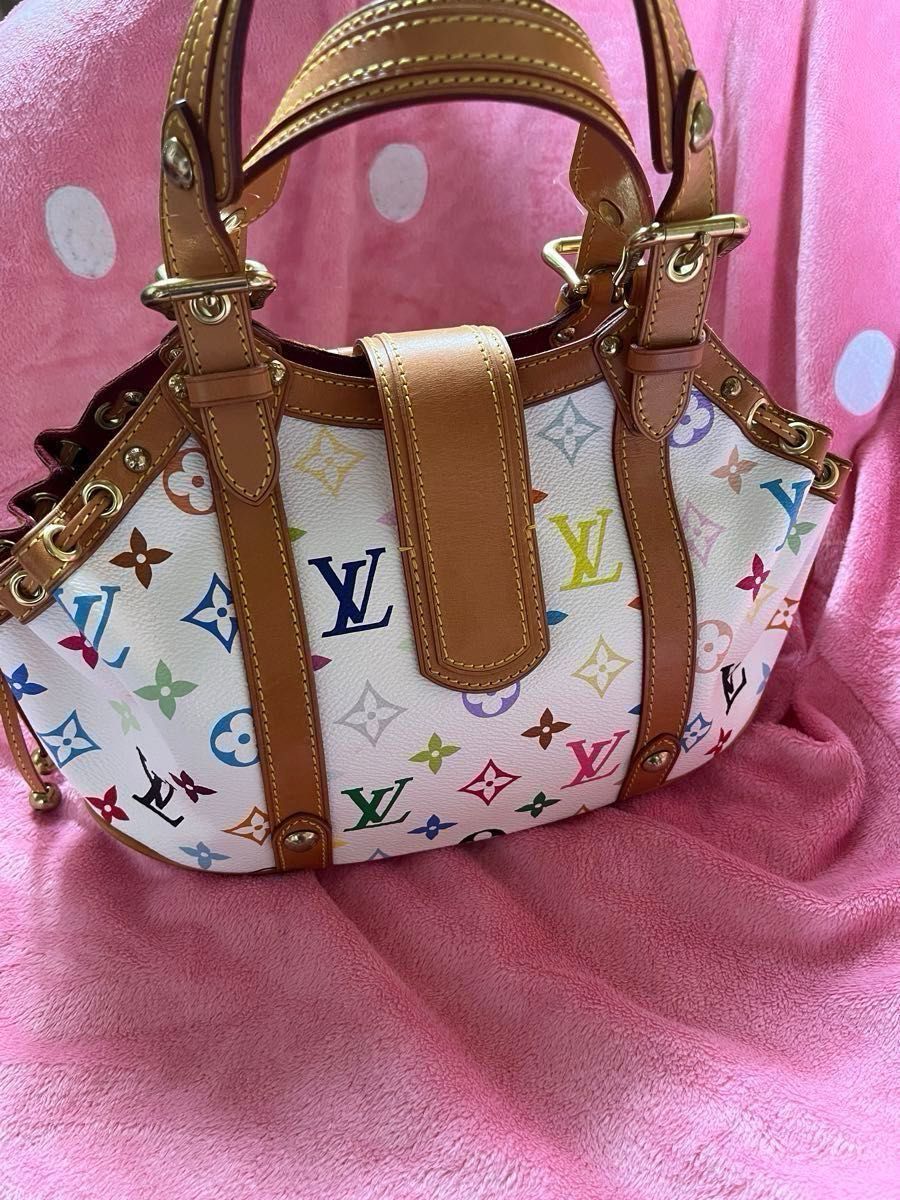 美品 LOUIS VUITTON/ルイヴィトン モノグラムマルチカラー テダ 美品 LOUIS VUITTON/ルイヴィトン モノグラムマルチカラー テダ