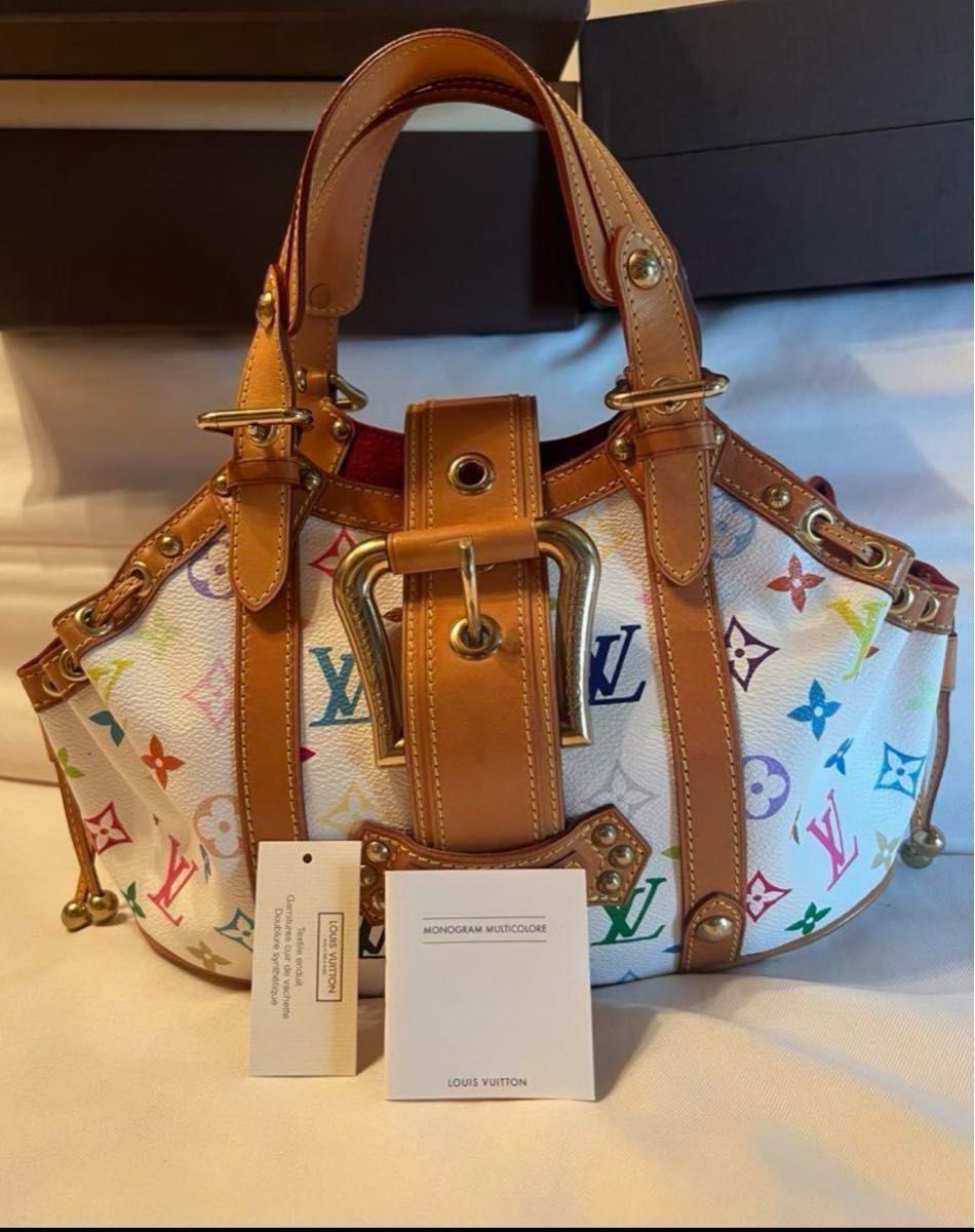 美品 LOUIS VUITTON/ルイヴィトン モノグラムマルチカラー テダ 美品 LOUIS VUITTON/ルイヴィトン モノグラムマルチカラー テダ