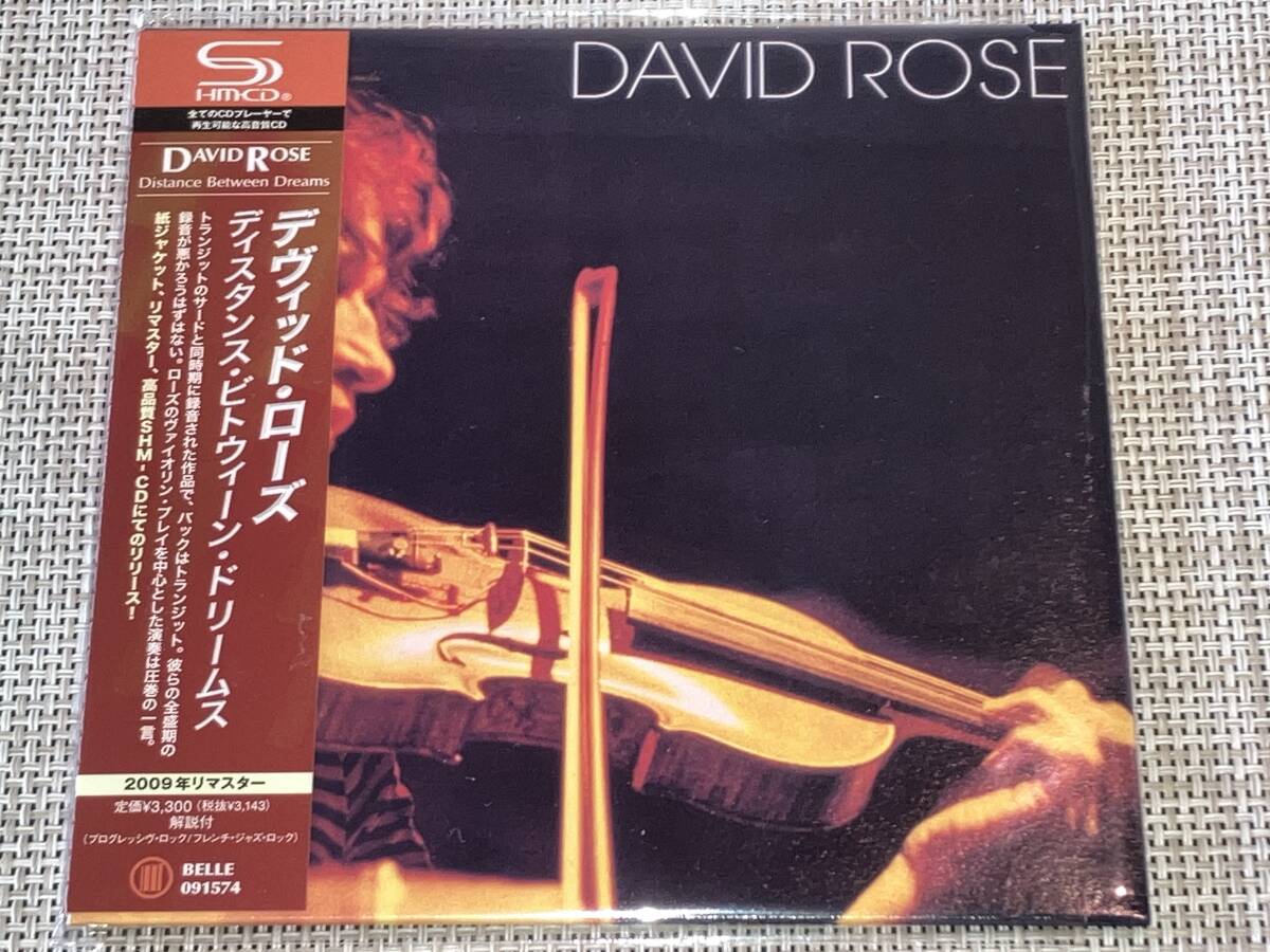 デヴィッド・ローズ/ディスタンス・ビトウィーン・ドリームス紙ジャケSHM-CD デヴィッド・ローズ/ディスタンス・ビトウィーン・ドリームス紙